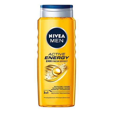 NIVEA MEN Active Energy gel za tuširanje 500ml