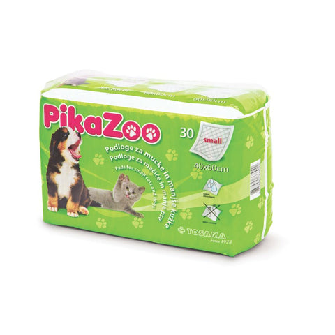 PikaZoo podloge za navikavanje maÄiÄ‡a i Å¡tenaca na ÄistoÄ‡u - veliÄina S, 40 X 60 cm, 30 kom