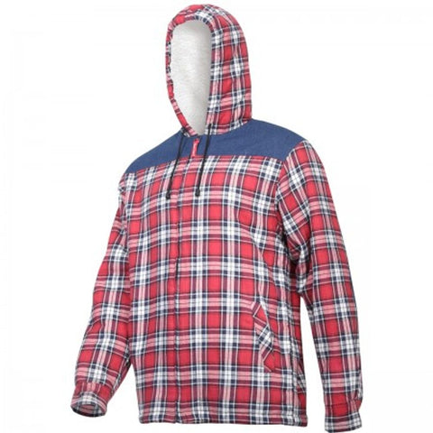 LAHTI PRO košulja flanel crveno-plava xl l4180704