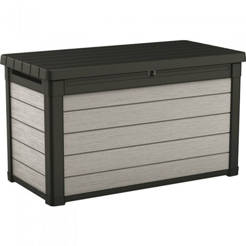 Keter Denali DuoTech spremnik 380L 122,9x62,1x70,6cm, sivkasto-smeđe boje