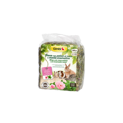 Gimborn Gimbi Sijeno za glodavce s ružinim cvjetovima, 500 g