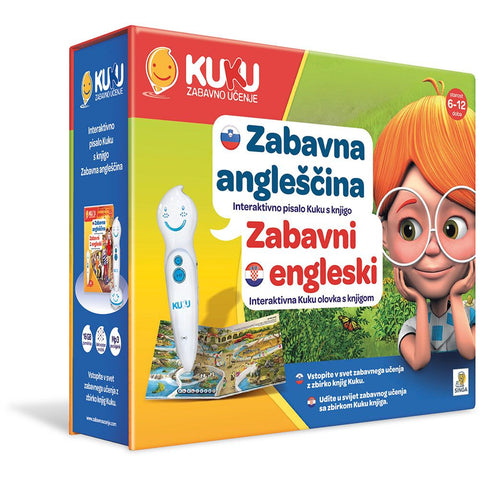 Interaktivna Kuku olovka sa knjigom - Zabavni engleski