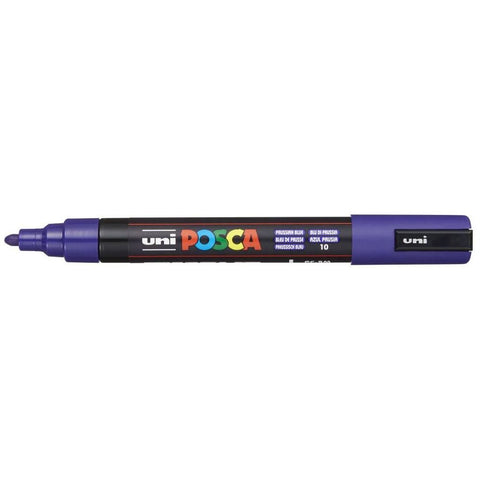 UNI POSCA marker pc-5m prussian plavi
