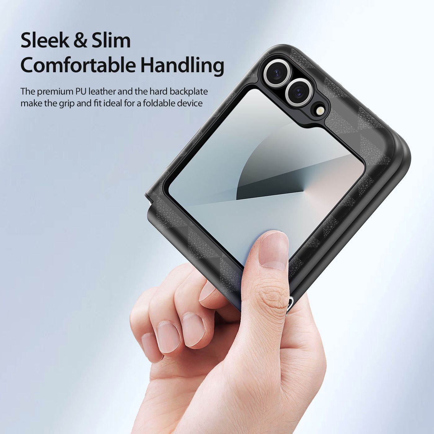 DUX DUCIS FITT maskica za SAMSUNG GALAXY Z FLIP 7 FE/Z FLIP 6 crna