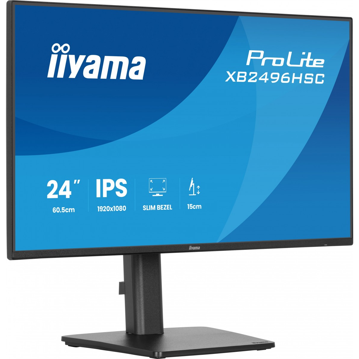 iiyama ProLite XB2496HSC-B1 računalni monitor 61 cm (24") 1920 x 1080 pikseli Full HD LED Crno