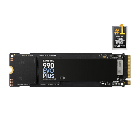 Samsung 1TB 990 EVO Plus M.2 PCI-E 5.0 x2 NVME SSD