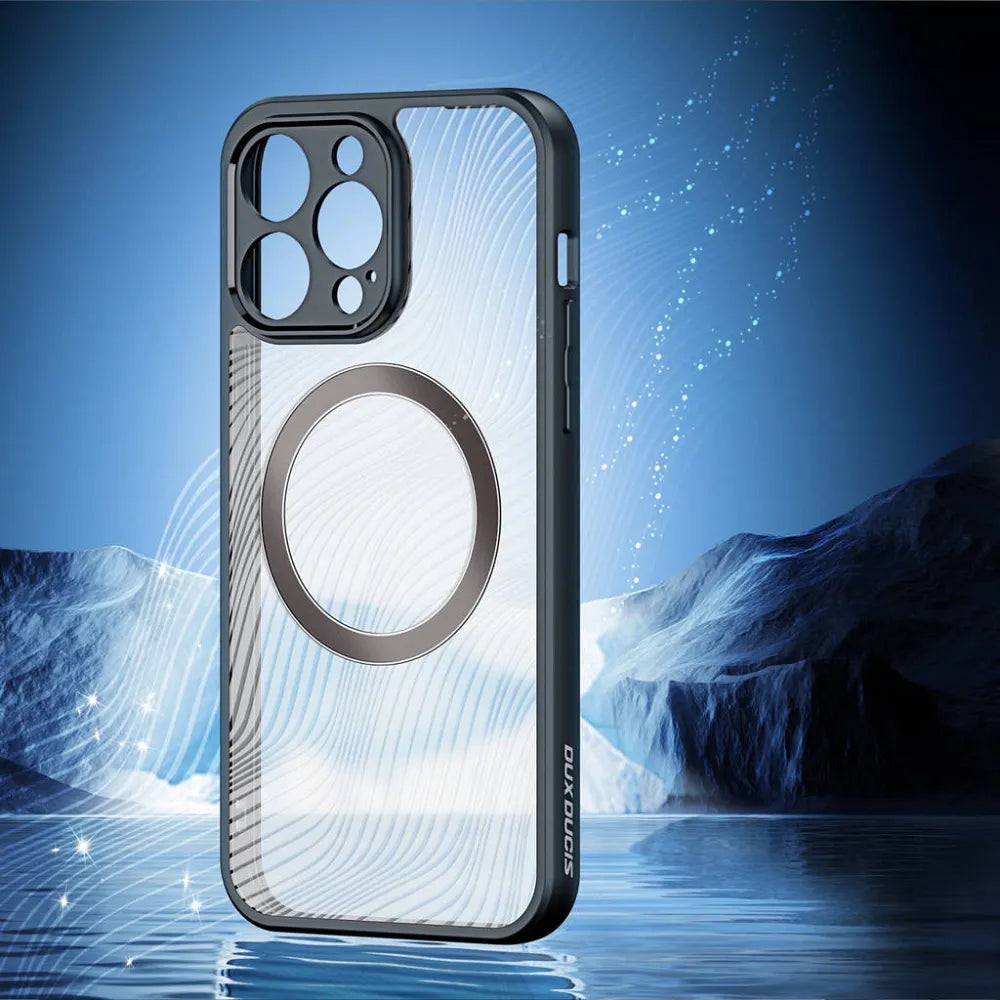 DUX DUCIS Aimo Mag - armored maska kompatibilna sa MagSafe za Apple iPhone 14 Pro crna