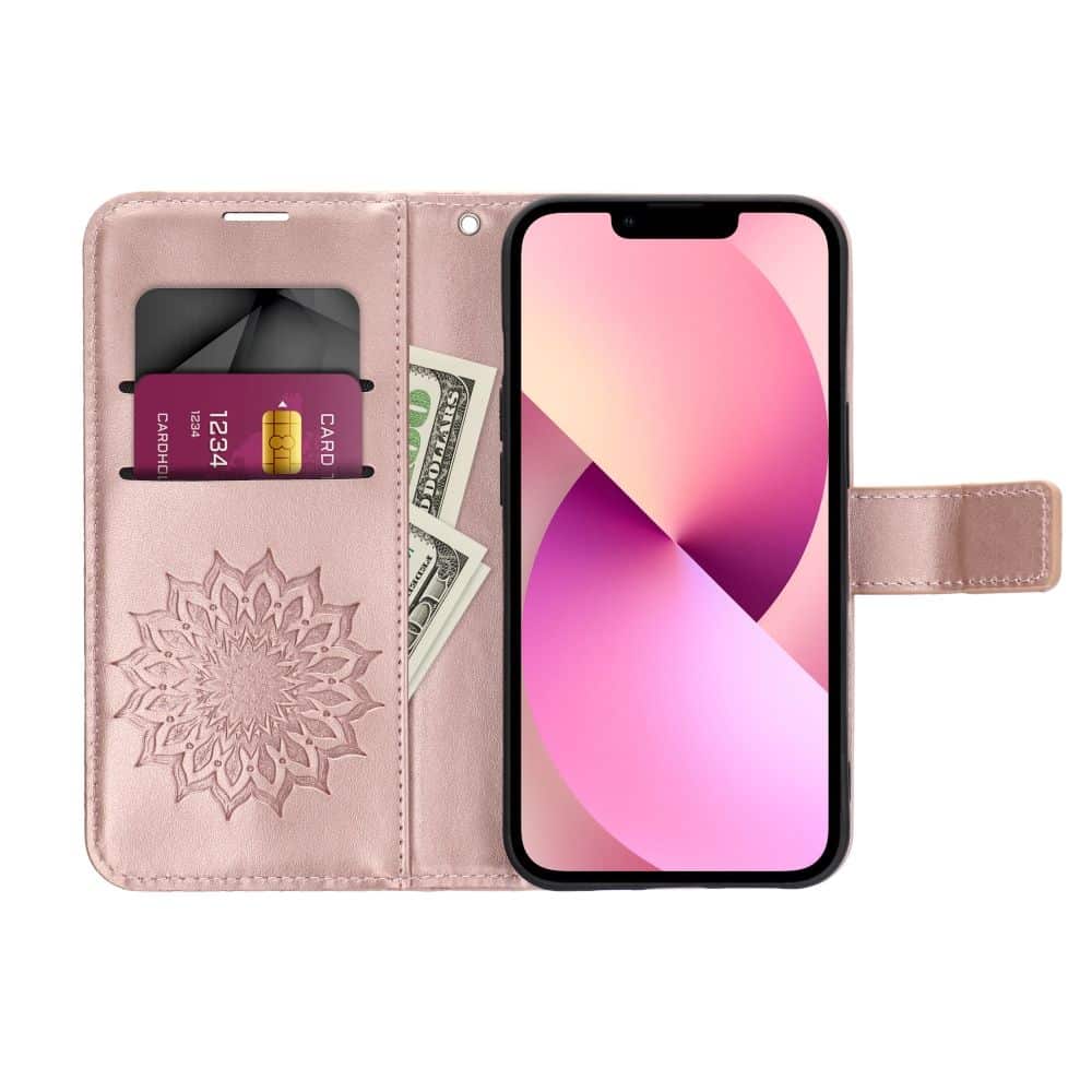 Forcell MEZZO Book case za SAMSUNG GALAXY A53 5G tree rose gold