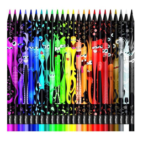 Bojice bezdrvne Maped Color&#39;Peps Monster trobridne 24/1 MAP862624