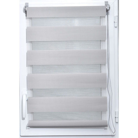 LUANCE ROLO ZAVJESA ZEBRA 90X180CM - SVIJETLO SIVA