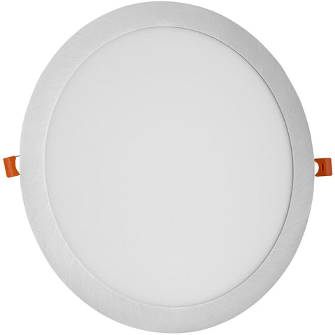 Avide panel ugradbeni okrugli Satin 24W NW