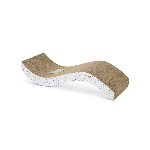 Beeztees Grebalica za mačke Wiva Karton, 52X21X10 cm