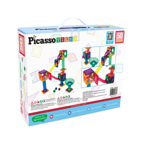 Picasso Tiles staza za loptice 50 kom