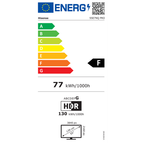 Hisense televizor UHD QLED Smart TV 55E7NQ PRO