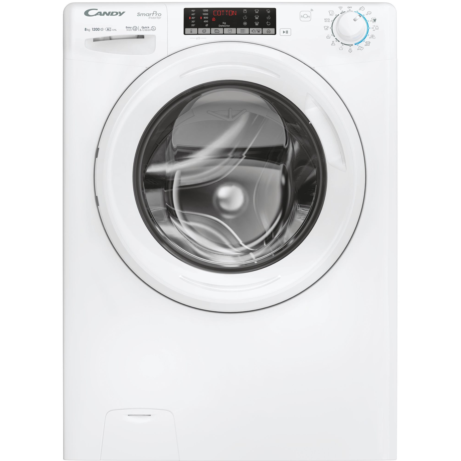 Candy Smart Pro Inverter CSO286TWM6/1-S perilica rublja Prednje punjenje 8 kg 1200 RPM Bijelo