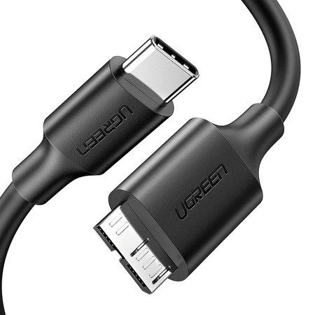 Ugreen UGR-20103 USB kabel USB 3.2 Gen 1 (3.1 Gen 1) 1 m USB C Micro-USB B Crno