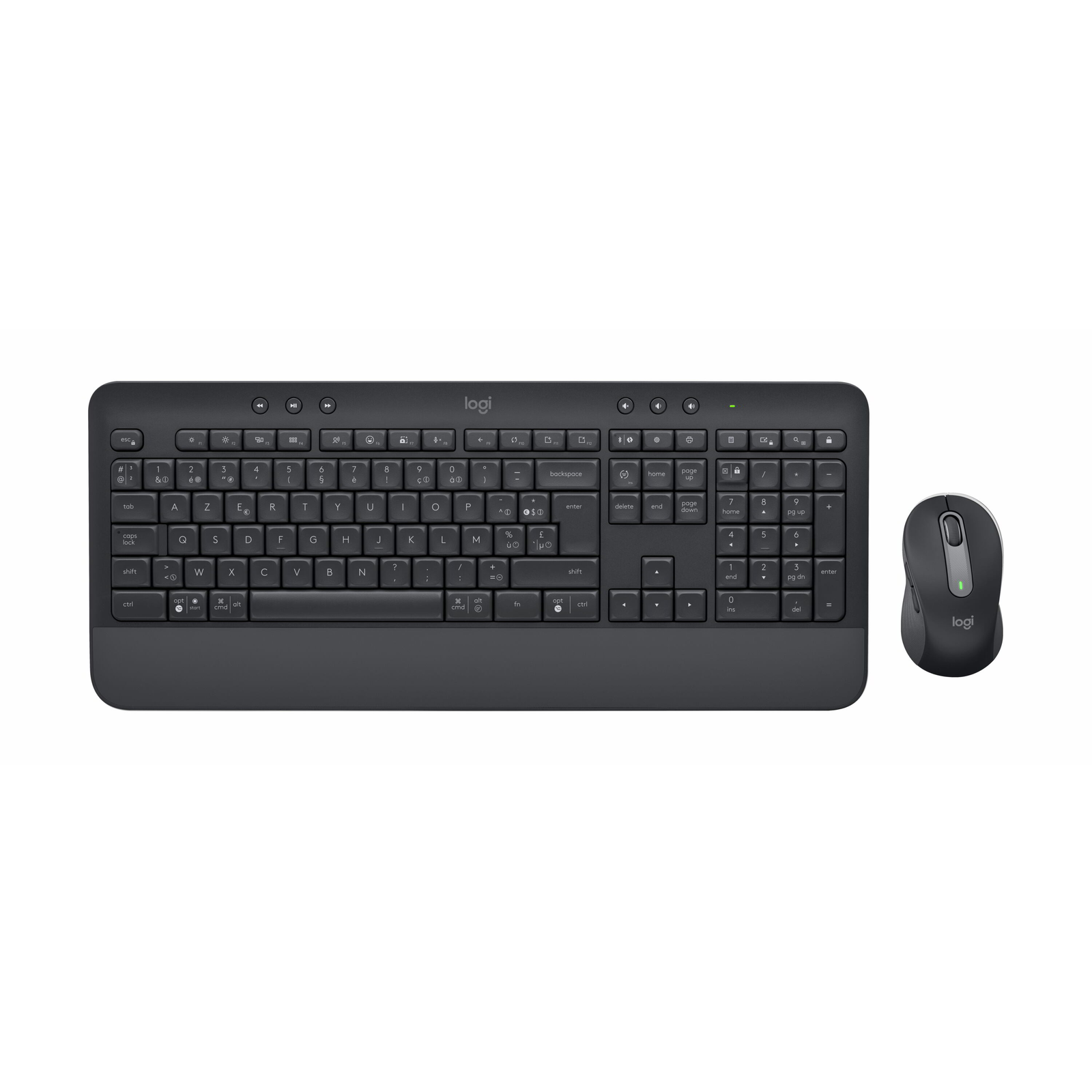 Logitech Signature MK650 Combo For Business tipkovnica Miš priložen Office Bluetooth AZERTY Belgijski Grafit