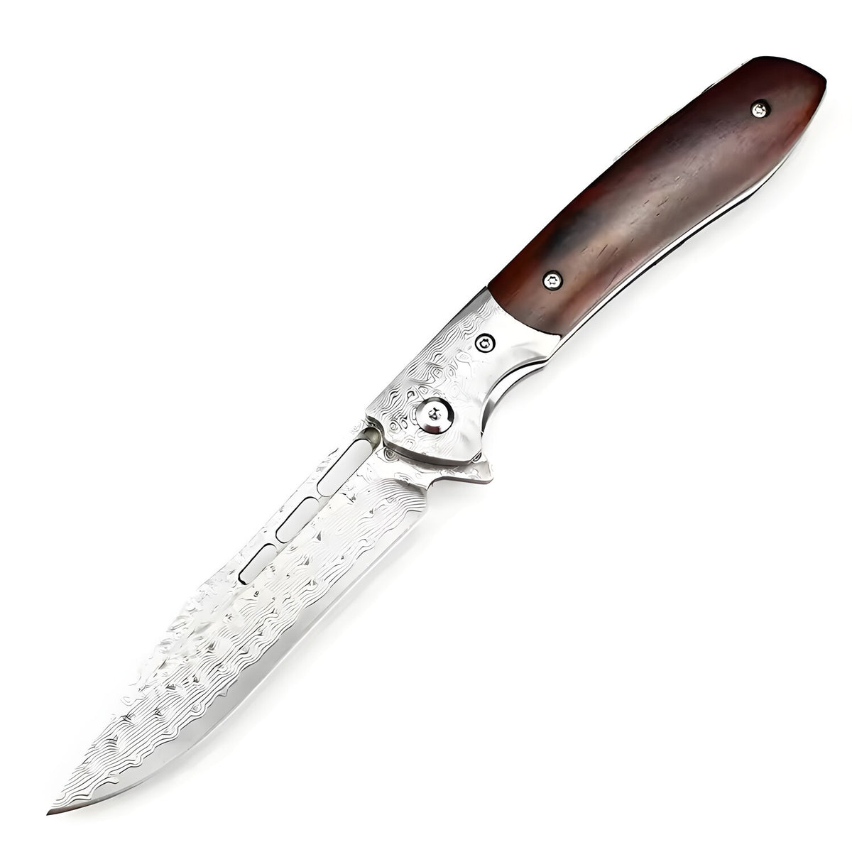 Damaški outdoor sklopivi nož DE-31674 - Smeđi KP31674