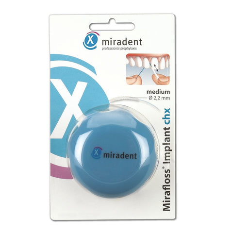 Miradent Mirafloss Implant CHX MEDIUM