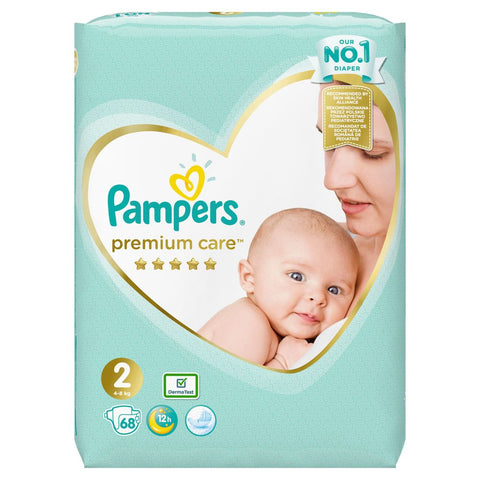 Pampers Premium Care, pelene s trakicama za učvršćivanje, veličina 2