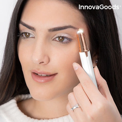 Precizni Trimer s LED Svjetlom za Dlake Lica InnovaGoods