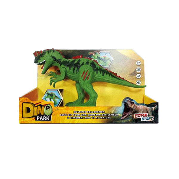 Dinosaur Dino Park igračka sa svjetlom i zvukom Siva