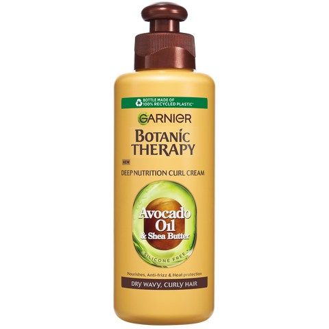 Garnier Botanic Therapy Avocado Krema bez ispiranja za suhu valovitu i kovrčavu kosu 200 ml