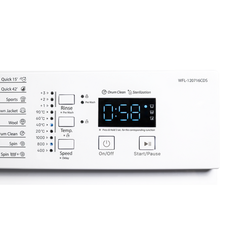 VIVAX HOME perilica rublja WFL-120716CDS