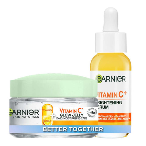 Garnier Vitamin C Set dnevna krema + serum za lice