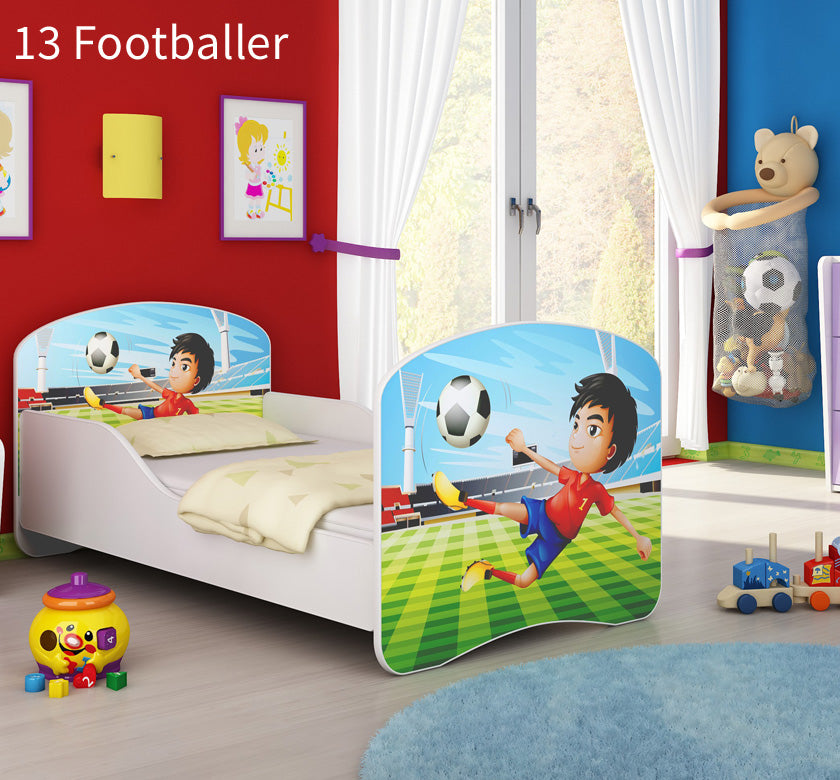 Dječji krevet ACMA s motivom 180x80 cm 13 Footballer