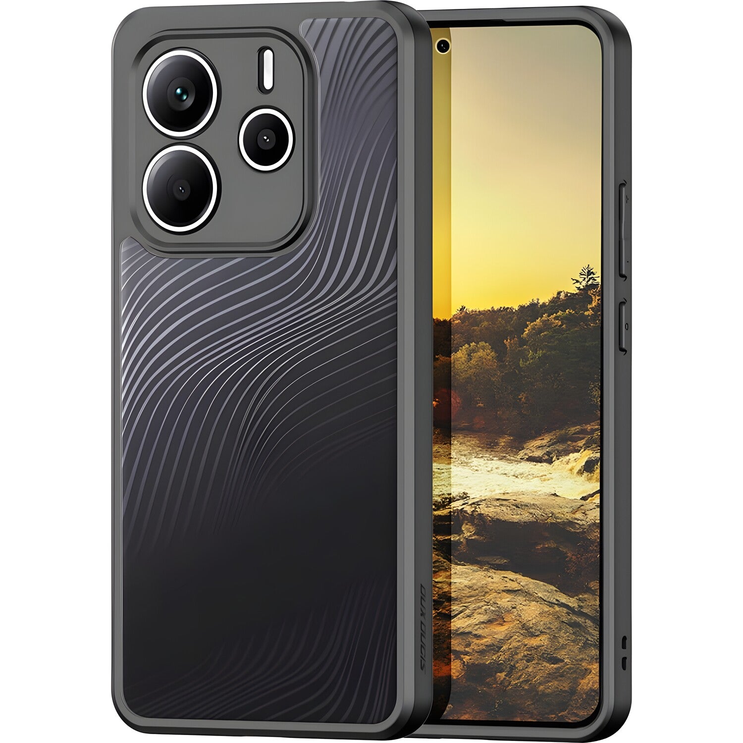 Dux Ducis Aimo futrola za Xiaomi Redmi Note 14 5G - Crna KP36717