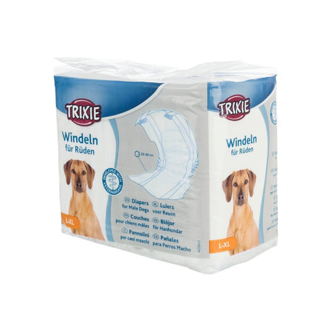 Trixie pelene za muÅ¡ke pse L-XL 60-80 cm, 12 kom