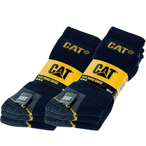 CAT CAT MUŠKE RADNE ČARAPE PLAVE 46/50 3 PARA DYP606