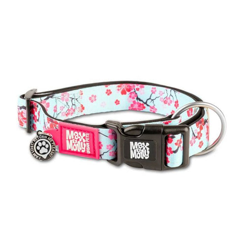 Max&amp;Molly Ogrlica Smart ID Cherry Bloom, M – 2 cm x 34-55 cm