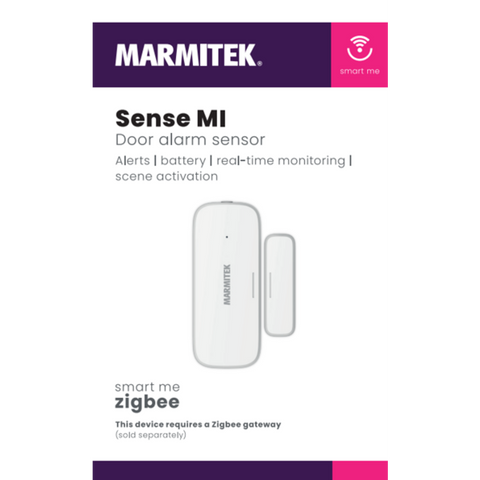 MARMITEK, Zigbee senzor alarma za vrata - upozorenja | baterija | praćenje