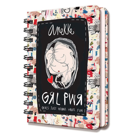 Anekke notes A6 spiralni tvrdi uvez