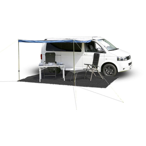 BRUNNER BALMAT Crni Sivi Tepih za Tendu 250 x 400 cm