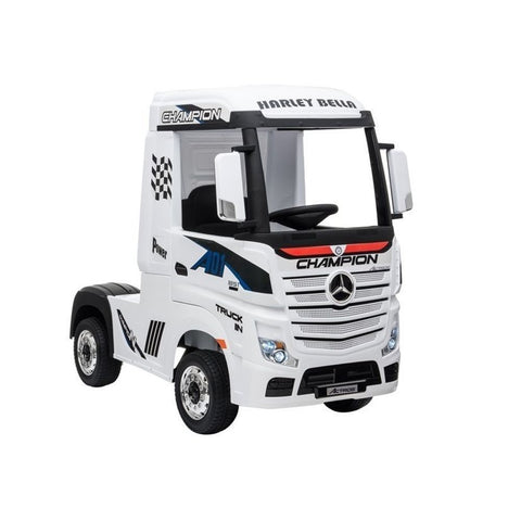 Kamion na akumulator Mercedes Actros 4x4 - bijeli