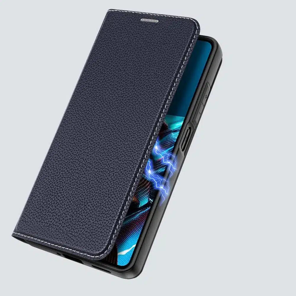 DUX DUCIS Skin X2 – preklopna torbica za Redmi Note 12 Pro 5G plava