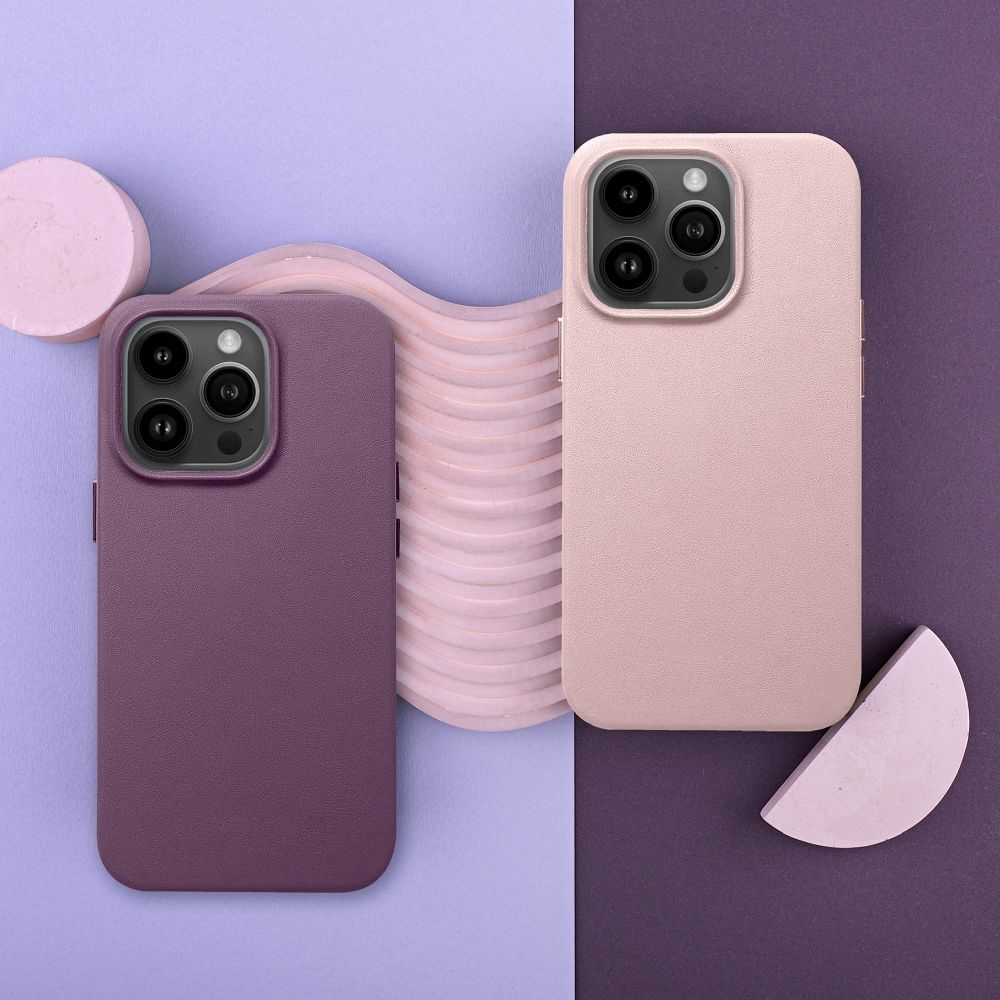 Kožni Mag Cover za IPHONE 13 PRO sand pink