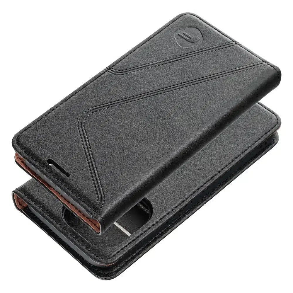 FORCELL F-PROTECT RFID Blocker preklopna futrola za iPhone 14 Pro Max crna