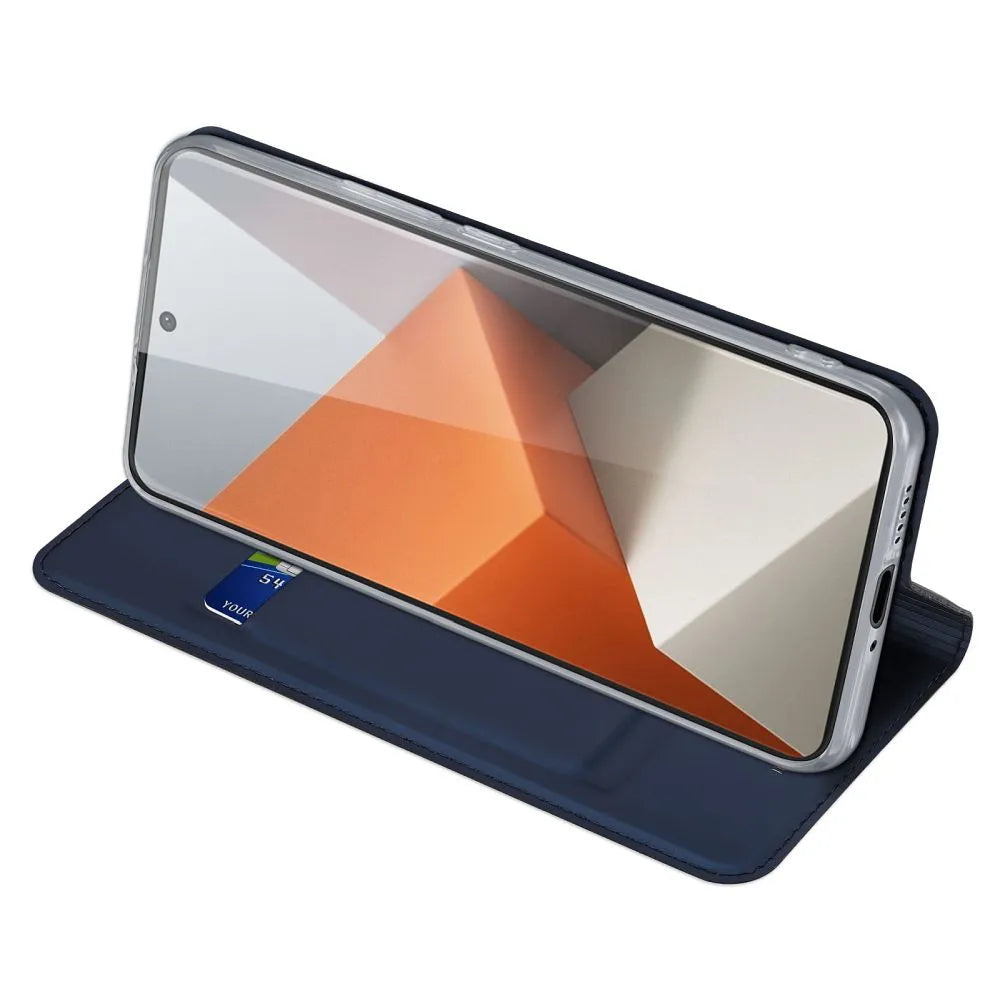 DUX DUCIS SKIN PRO preklopna futrola za REDMI NOTE 13 PRO PLUS 5G plava