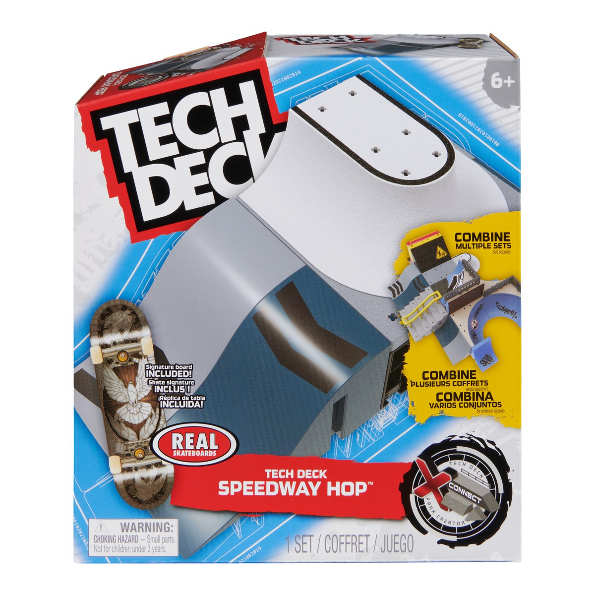 Tech Deck TED ACS XConnectParkCreatorSpeedWave GML Komplet dasaka za prst