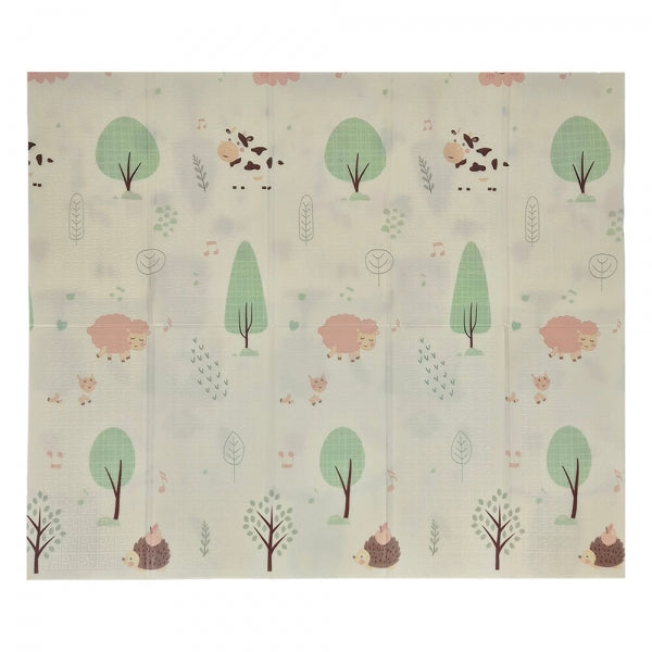 BEBESTARS Dvostrana podloga za igru Jungle 180x200