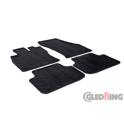 Gledring gumeni tepisi za Škoda Octavia III. 2013-&gt;(4 doors, lim.&amp;estate, manual)/FL 2017-&gt;10.2019