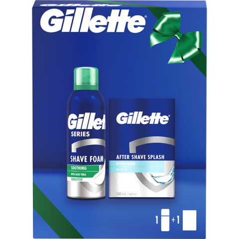 Gillette poklon paket (pjena 200ML+LPB SPLASH ICE 70ML)