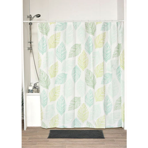 TENDANCE ZAVJESA ZA KADU 180X180CM + 12 BIJELIH KUKICA PEVA, GARDEN PARTY