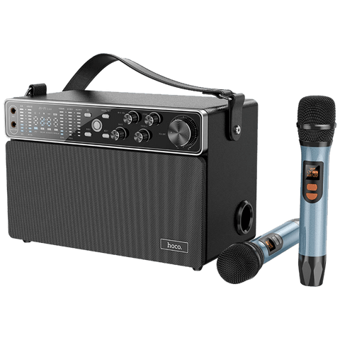 hoco. zvučnik bežični sa mikrofonom, Bluetooth, 60W, karaoke, BS50 Chanter