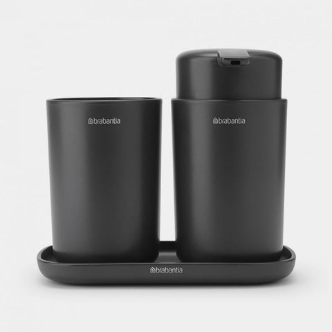 Brabantia MINDSET set za kupaonicu, mineralno siva