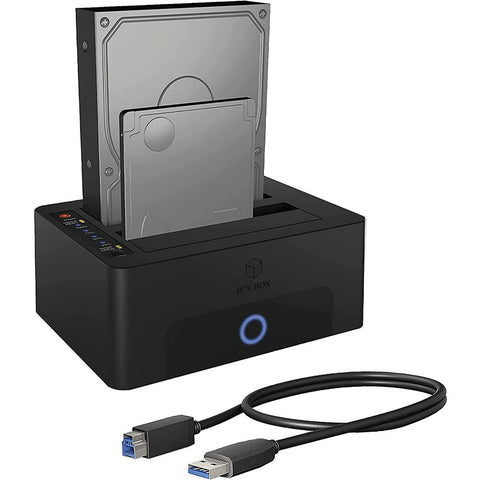 Icybox IB-1232CL-U3 Docking i Klonirajuća Stanica za 2.5&quot; i 3.5&quot; Diskove